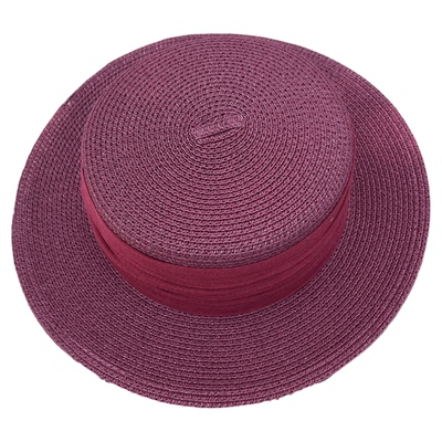 2026新款平顶草帽女款夏季