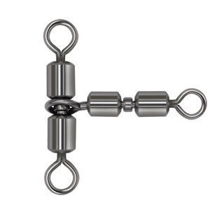 CXZHI美式高速亲子三叉转环8八字环T型分线器串钩排钩路亚连接器