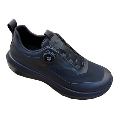 外贸飞织网面厚底防寒加绒保暖鞋