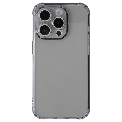 带防尘网全软防摔适用iPhone16手机壳17Pro硅胶气囊15苹果14Promax全包13小众12软壳6plus透明黑简约男女爆款