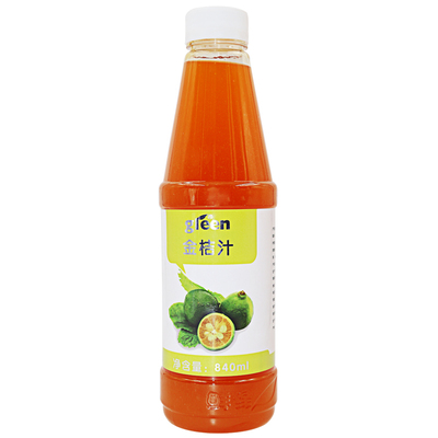 金桔浓浆汁鲜活浓缩果汁840ml