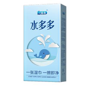 名流水多多玻尿酸避孕套超薄无味