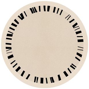 圆形地毯摇摇椅专用地垫卧室电脑转椅化妆凳脚垫客厅沙发躺椅地毯