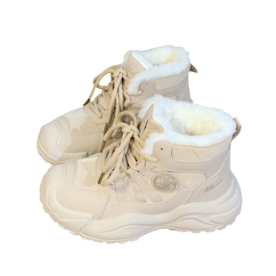 回力复古高帮棉鞋女冬季加绒加厚保暖女鞋百搭爆款休闲运动鞋子潮