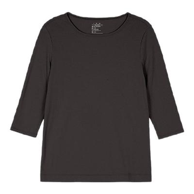 kleeklee环保棉罗纹方领T恤