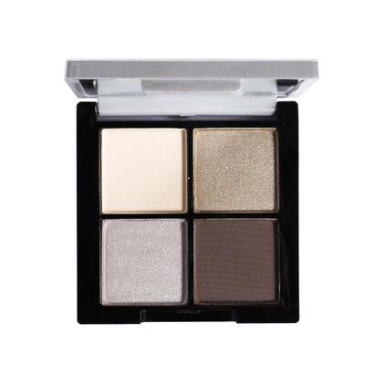 Biya比雅四色眼影盘原木大地暖橘棕玫瑰烟木盘哑光珠光新手初学