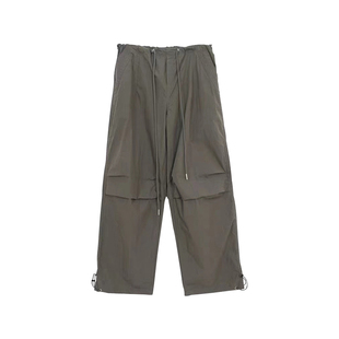 alex stevens美式复古辣妹宽松高腰工装裤女春秋显瘦阔腿休闲裤子