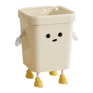 厨房垃圾桶家用新款高颜值客厅卧室厕所大号卡通创意可爱卫生桶