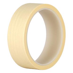 加厚耐高温遮蔽烤漆喷涂美纹纸胶带五金金属打磨抛光耐高温180度皱纹纸胶带易撕无残留胶纸 3J6921