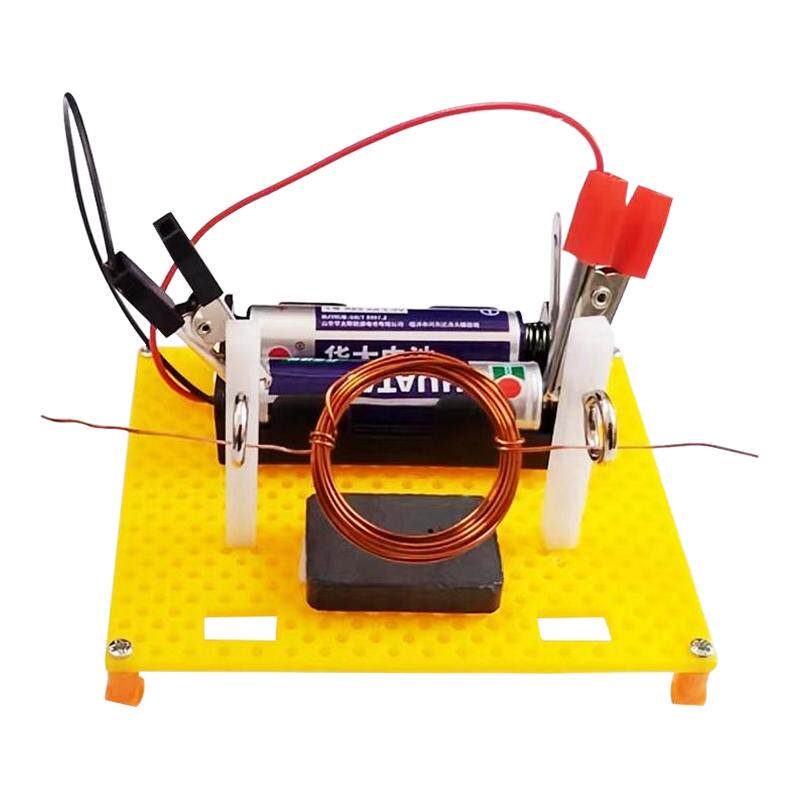 自制简易电动机模型小学生五年级下册科学实验电机手工diy材料包