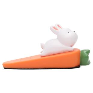 可爱兔子门挡器阻门器防撞创意免打孔卡通动物门阻门塞防风固定器