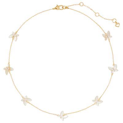 katespade蝴蝶元素项链