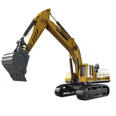 仿真挖掘机吊车儿童玩具车