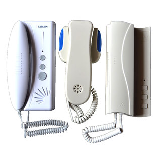 立林LEELENJB-2201F03四线非可视开锁分机编码对讲门铃JB-2001F06