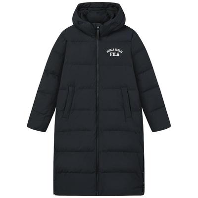 FILA斐乐情侣长款羽绒服