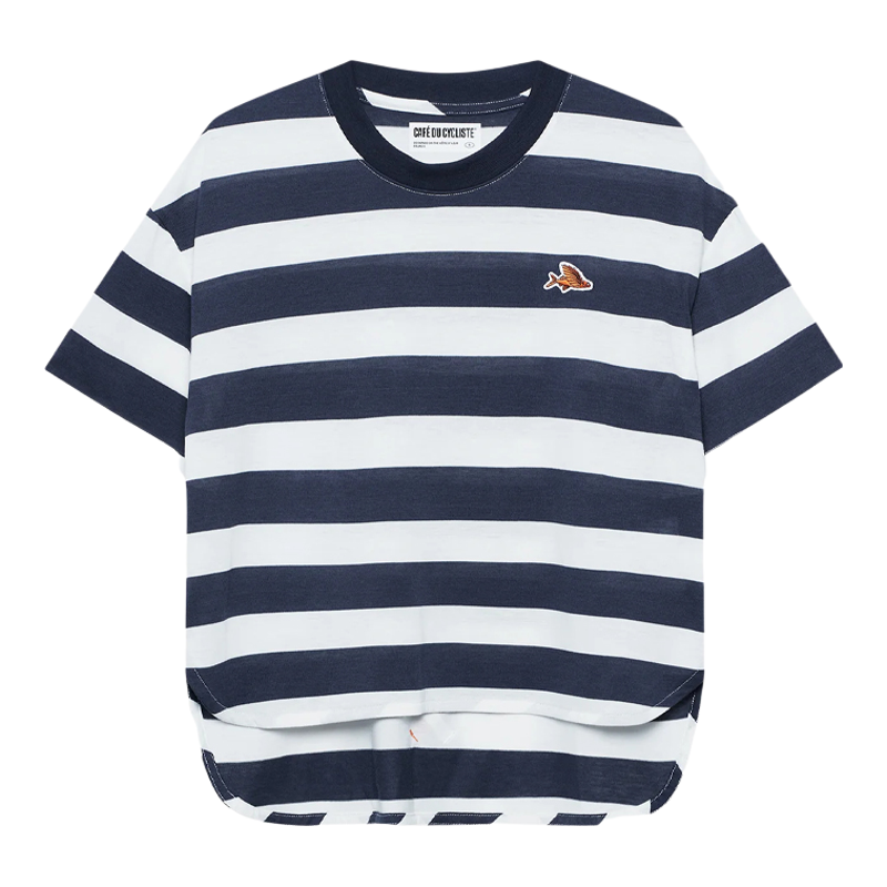 CDC女休闲宽松短袖T恤运动小飞鱼