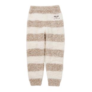 gelato pique秋冬儿童睡裤半边绒STEIFF条纹长裤PKNP245424
