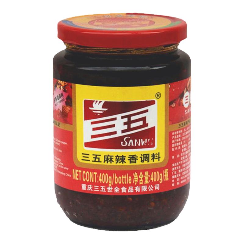 三五麻辣酱+香辣香调料组合装