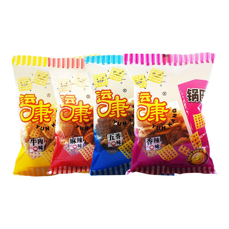 运康锅巴山西特产运城零食小吃网红小包装多口味膨化大米锅巴88克