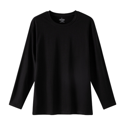 新疆长绒棉圆领男40支精梳棉