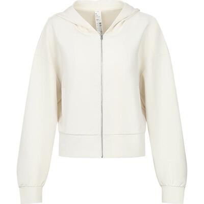 本来BENLAI女士云感柔连帽卫衣外套春季新款运动上衣BNS150002