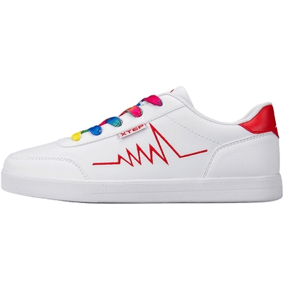 特步新款学生休闲鞋子板鞋运动鞋