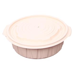 一次性餐盒食品级可降解玉米淀粉饭盒碗家用四分格外卖快餐打包盒