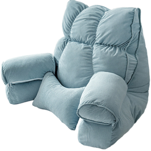 新款加厚加高床头巨大型软包靠垫抱枕沙发加高靠背垫护腰护颈靠垫