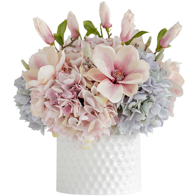 治愈韩式绣球客厅装饰花