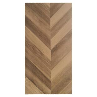 奶油风木纹瓷砖600x1200客厅卧室仿木地砖奶油色木纹砖防滑地板砖