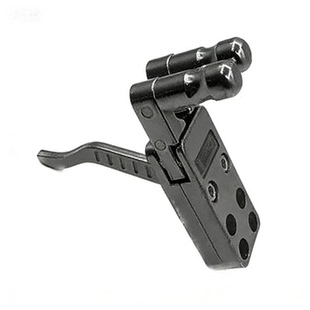 夹弹器弹弓扳机不锈钢撒发放器开合器散放器配件自动复位两轴联动