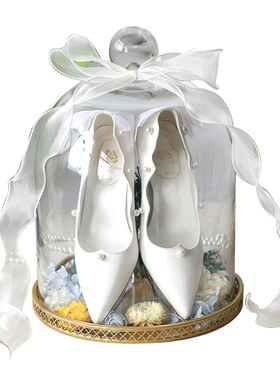 藏婚鞋玻璃婚鞋罩套圈游戏