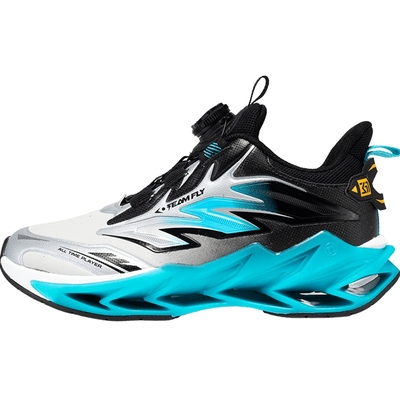 商场同款男童跑鞋旋钮扣