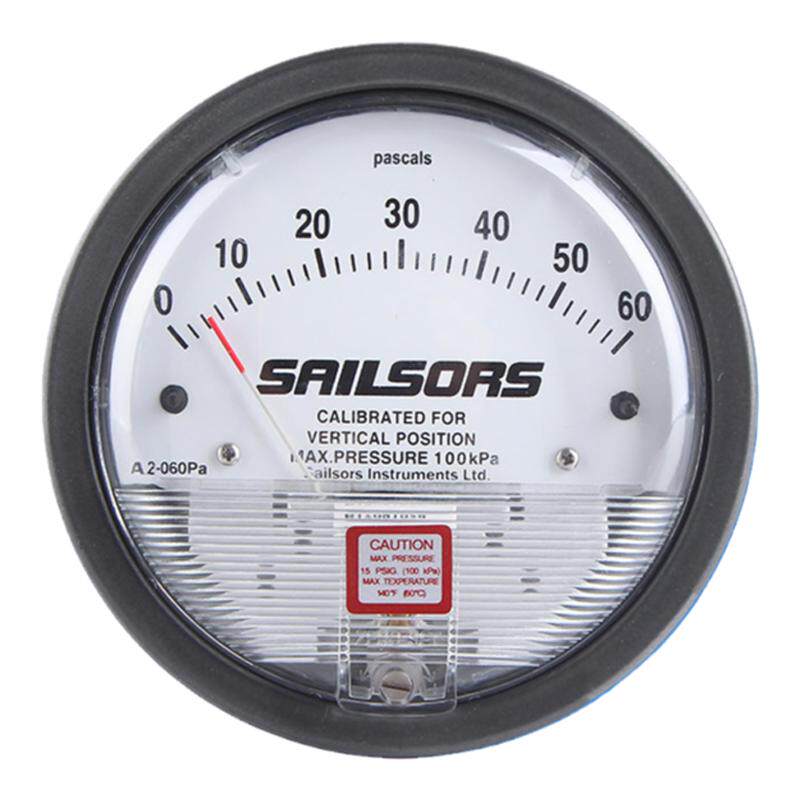 塞尔瑟斯A2-500pa差压表/压差计微压力表空调过滤差压计/sailsors