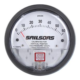 塞尔瑟斯A2-500pa差压表/压差计微压力表空调过滤差压计/sailsors