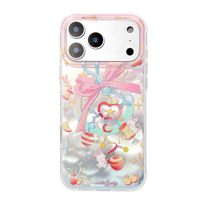 星愿原创magsafe磁吸IMD双层透明磨砂苹果17promax新款手机壳iPhone16高级感全包防摔适用15promax保护套情侣