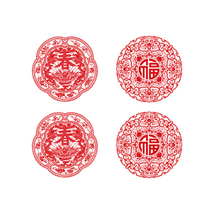 三尺鲤文具故宫文创2026春联福字福贴静电贴窗花博物文创古典中国风春条红包利是封门神财神新春装饰乔迁礼物