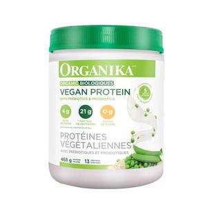 Organika奥加尼卡有机植物豌豆蛋白粉膳食纤维免疫素食代餐粉468g