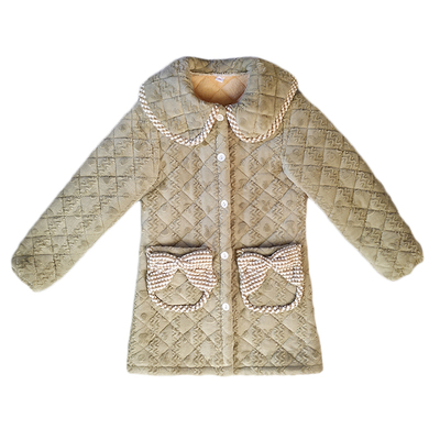 外套女保暖棉袄中长款加绒加厚款