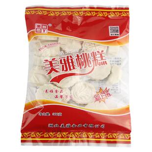 湖北特传统产武穴广济零食小吃美雅桃糕桃酥糖九江茶饼散装茶点心