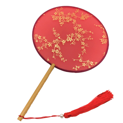 秀禾服新娘DIY贴花宫扇芒种舞蹈