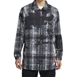 Nike/耐克正品KYRIE LIGHTWEIGHT 欧文男子中长款印花夹克CK6752