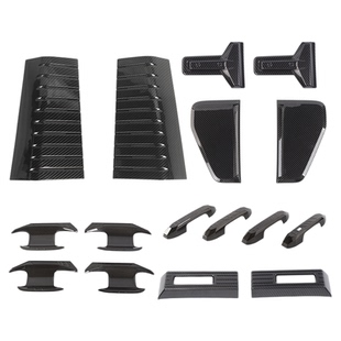 适用捷途旅行者山海T2中网装饰配件防虫网车身贴纸改装件全套用品