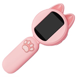 太阳火100倍电子带灯高清手持带屏儿童数码放大镜200万像素数码显微镜科教实验玩具昆虫植物观察兴趣爱好