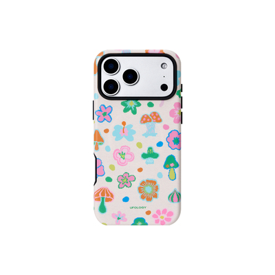 Ufology原创磁吸韩国进口菲林适用iPhone17promax手机壳16pro苹果15pro蘑菇14pro全包13新款二合一12像素花朵