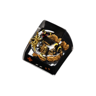 NS宝可梦键帽新款神奇宝贝立体图鉴机械键盘树脂透光键帽皮卡丘