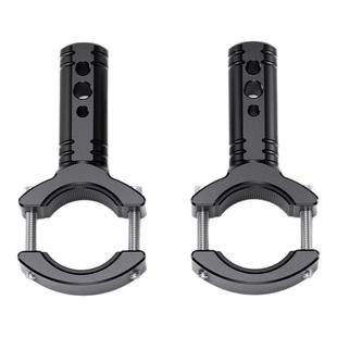 凯威格摩托车电动车射灯万支架底座保险杠前减震器支架铝合金通用