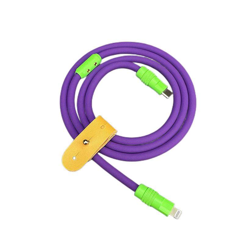 适用苹果17充电线iPhone16promax充电器硅胶线usbc双typec数据线pd100W快充ctoc口手机笔记本