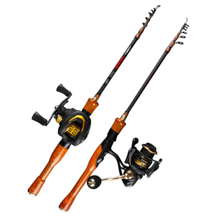 一将达瓦新款溪流ul伸缩超软微物路亚竿全套马口实心弹射便携正品