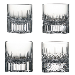 Whiskey手工雕花欧式高端K5水晶玻璃威士忌酒杯创意洋酒杯烈酒杯